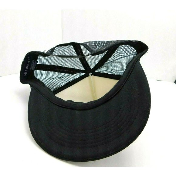 "Girls Rock Des Moines" Womens Iowa Hat Cap Snapback Black White HitWear Brand - Picture 7 of 9